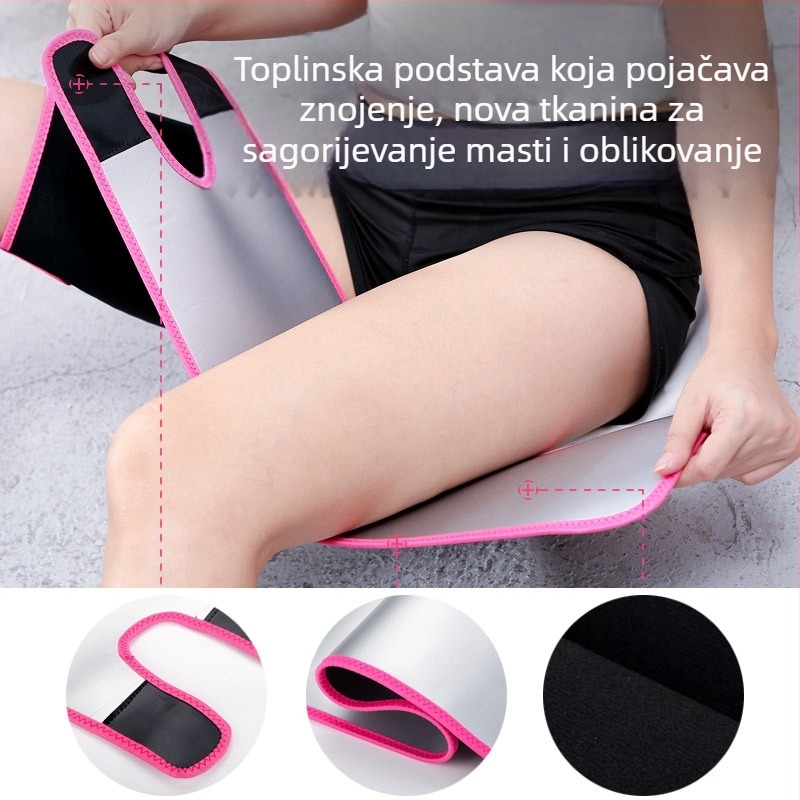 Prekogranični štitnik za noge od znoja, pojas za vezivanje, štitnik za tele, muški sportski omotač nogu, uže za trčanje, remen za preskakanje, zaštitna navlaka pod tlakom za žene