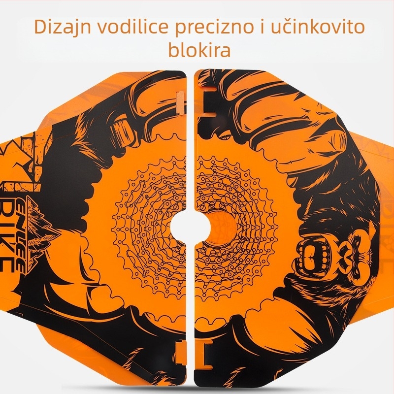 Navlaka za zaštitu od obraštanja za bicikle i automobile, za cestovne i brdske bicikle, za disk kočnice, rubove i zaštitu od obraštanja, za održavanje i vožnju.