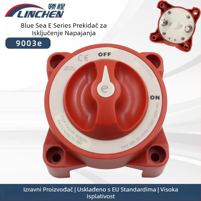 Glavni prekidač za napajanje motorne kućice za jahte, prekidač za modifikaciju baterije 350A, prekidač za izolaciju baterije 9003e Blue Ocean