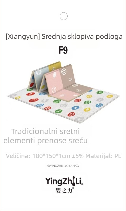 Baby Power dječja podloga za penjanje, sklopiva dječja podloga za penjanje, podloga za igru u dnevnoj sobi, zadebljana dječja podloga za penjanje