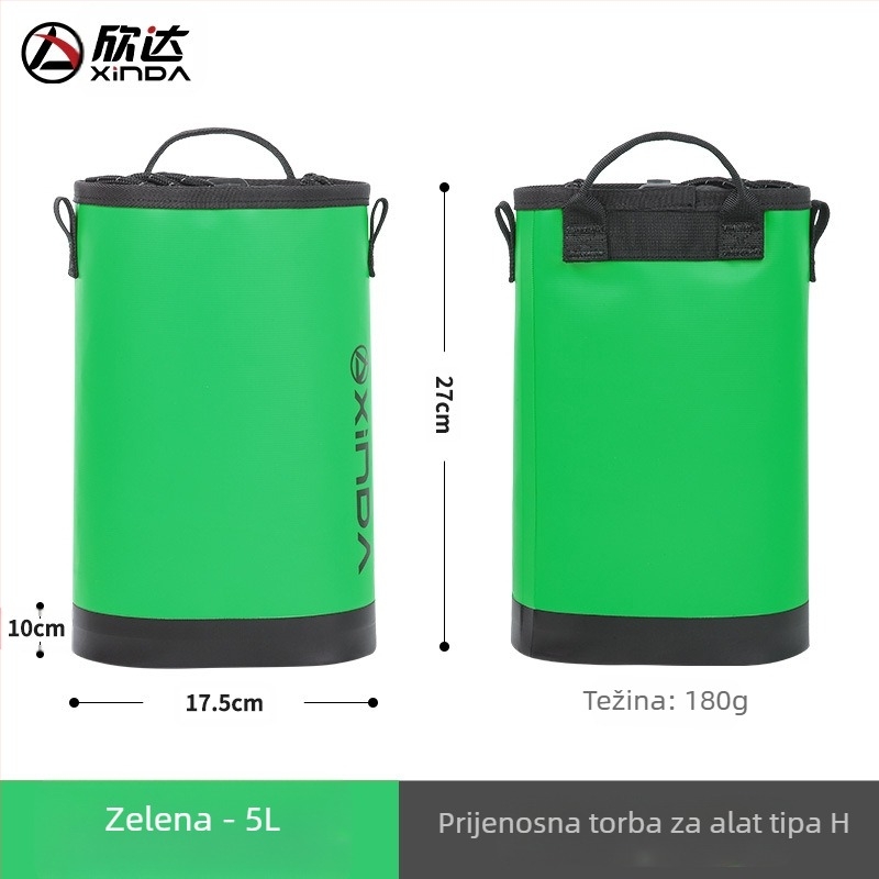Xinda vanjska torba za alat penjanje po stijenama planinarenje otvorena linija istraživanje tunela torba za pohranu čavala za stijene električna bušilica prijenosna oprema torba za alat