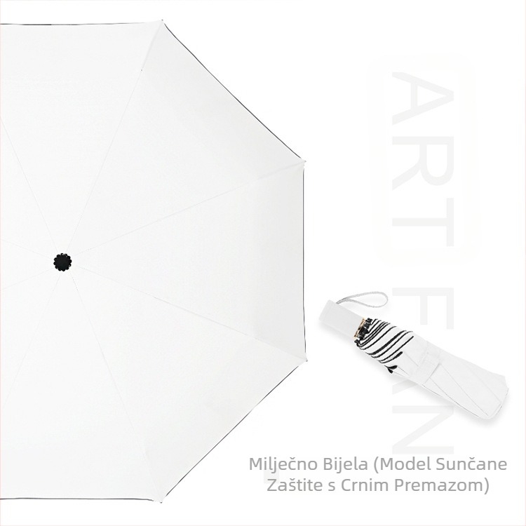 Japanski stil kišobrana, književni kišobran, mali svježi vinilni retro sklopivi lagani studentski prijenosni kišobran, automatski, 70% popusta na sunčani kišobran