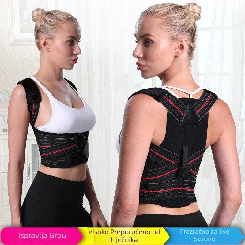 Proizvođači snage za odrasle studente i studentice, korekcija grbavih leđa s ljetnom nevidljivom korekcijom držanja, ortoza za sjedenje