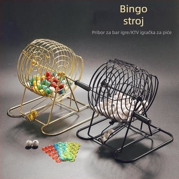 Bingo loto aparat BINGO igra vinski bar ležerna stolna igra lutrija loto aparat