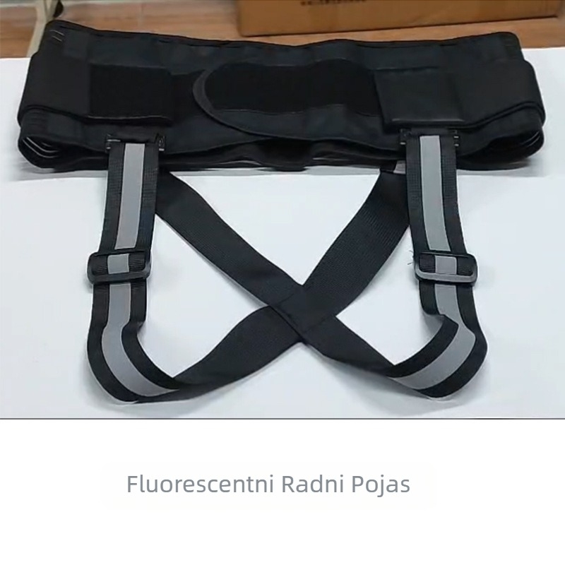 Odvojivi radni pojas s remenom, nosač za rukovanje teškim predmetima, fiksni rebarni pojas, prozračni potporni pojas pod tlakom