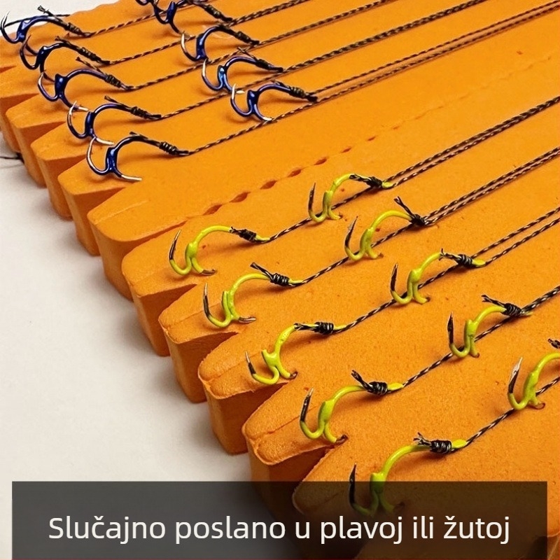 Božja udica Volim izmišljati bodljikavu uvezenu udicu za ribolov, udicu za ribolov, pribor za ribolov, majku i majku udicu protiv otkačivanja, divovsku udicu Ishni