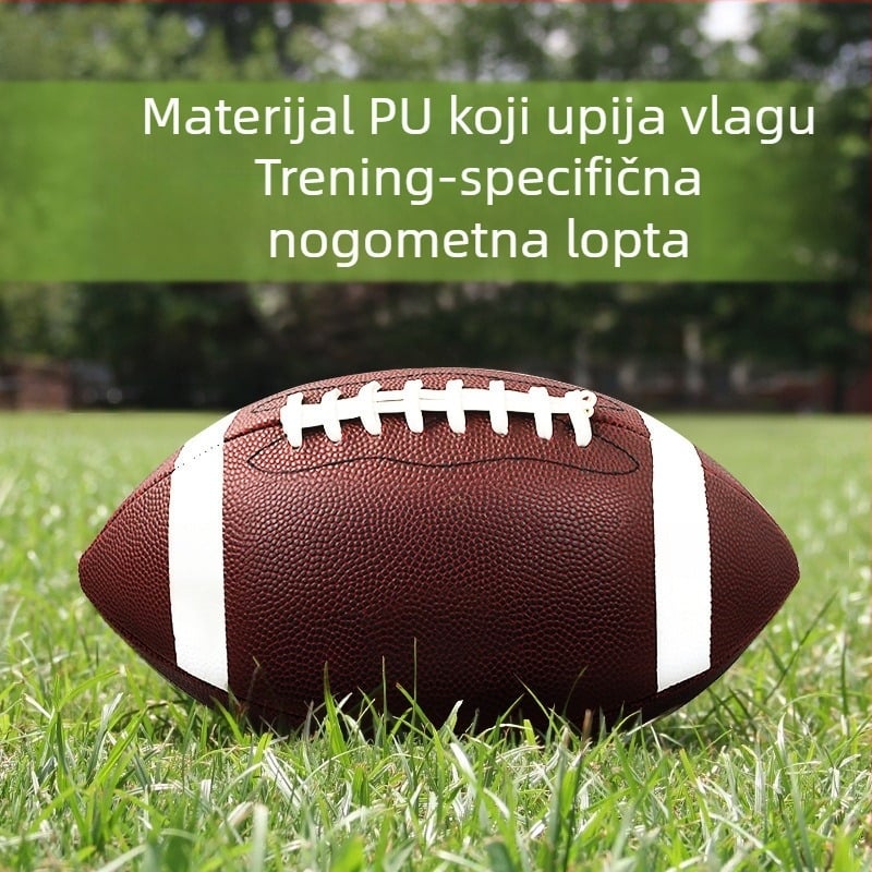 Broj 9 Američki nogomet Standardna veličina za odrasle Broj 9 Veličina za mlade Broj 6 Dječja veličina Broj 3 Trendy Fitness
