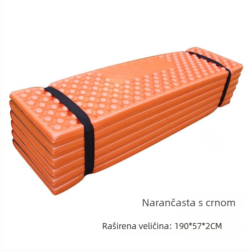 Vanjski planinarski stil, kampiranje, zadebljana prostirka otporna na vlagu, Xpe dvostruko korito za jaja, prostirka za piknik, gnijezdo za jaja, sklopiva prostirka za kampiranje 190*57