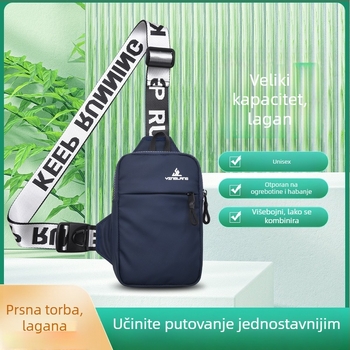 Yinglangova nova torba za sportove na otvorenom, mala torba za rame, muška torba za mobitel preko struka, ženska mini modna torba za rame