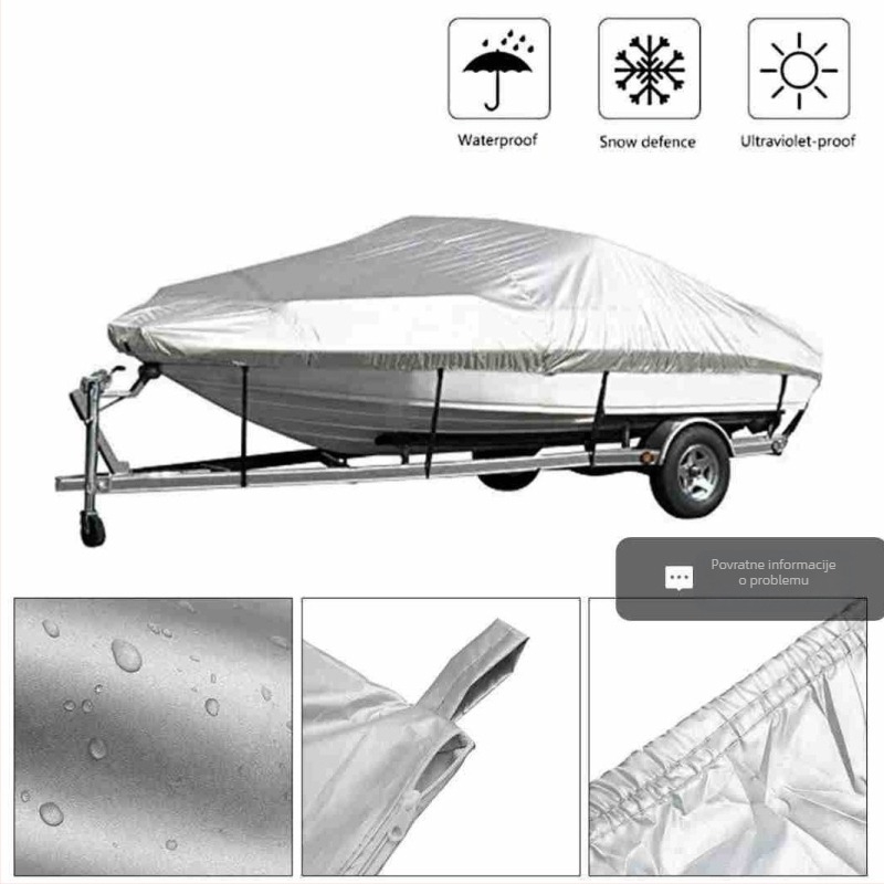 Proizvođači iz Amazona isporučuju prekograničnu toplinsku izolaciju za brodove, zaštitu od smrzavanja, sunca, mraza i snijega 210D.