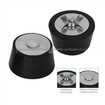 Prekogranični zimski čep protiv smrzavanja za cijev za bazen, čep od nehrđajućeg čelika 25/32/38/51/63 mm, pribor za bazene