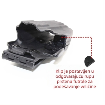 Plastični čelični P1 rukav za brzo izvlačenje, Glock G17 rukav za brzo izvlačenje u struku M921911, P226 Tactical 579 rukav za brzo izvlačenje