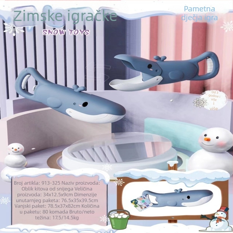 Štipaljka za snježne grudve Veliki snjegović Štipaljka za snijeg Igra snijegom Igra s pijeskom Alat za grudanje Borba snjegovićem Artefakt Model Igračke Veleprodaja