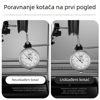 Alat za podešavanje prstenova za bicikl West Rider, hidraulični cilindar za brdska vozila, korekcijski ram za okvir kotača, stalak za prstenove za korekciju i otklanjanje pogrešaka