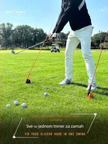 MELELINKS golf višenamjenski trener za ravninu swing putter corrector proizvođači na zalihi prekogranična vruća rasprodaja