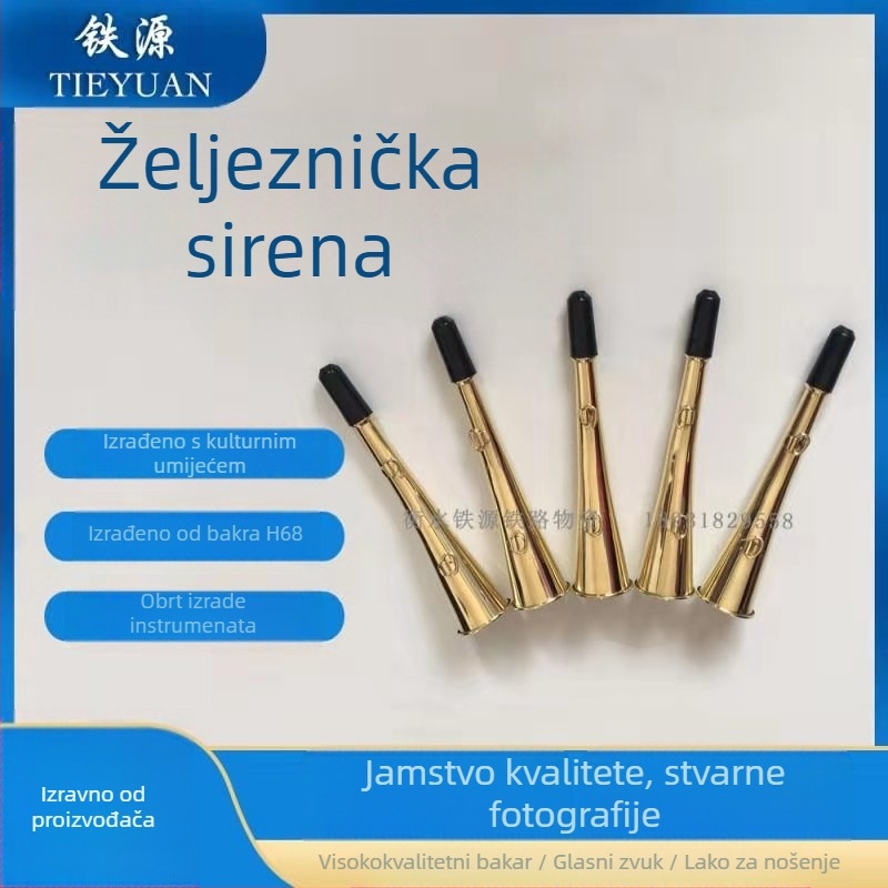 Signalna sirena za krstarenje Zaštitna sirena Željeznička krstarenja Bakrena sirena Sirena Željeznička posebna patrolna sirena