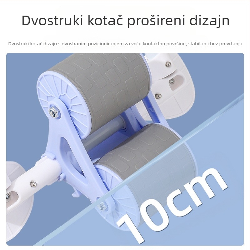 Prekogranični kotač za zdravlje trbuha, automatski odskok, trbušni valjak, trbušni fitness, trening trbušnih mišića, muški i ženski kućanski valjak za potporu lakta, proizvođači veleprodajnih proizvoda