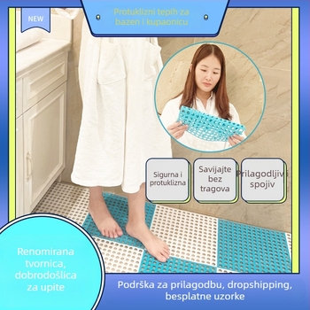 Veleprodaja zadebljane prostirke za pod u kuhinji, kupaonice, hidrofobne prostirke za pod, šuplje vodootporne prostirke za pod