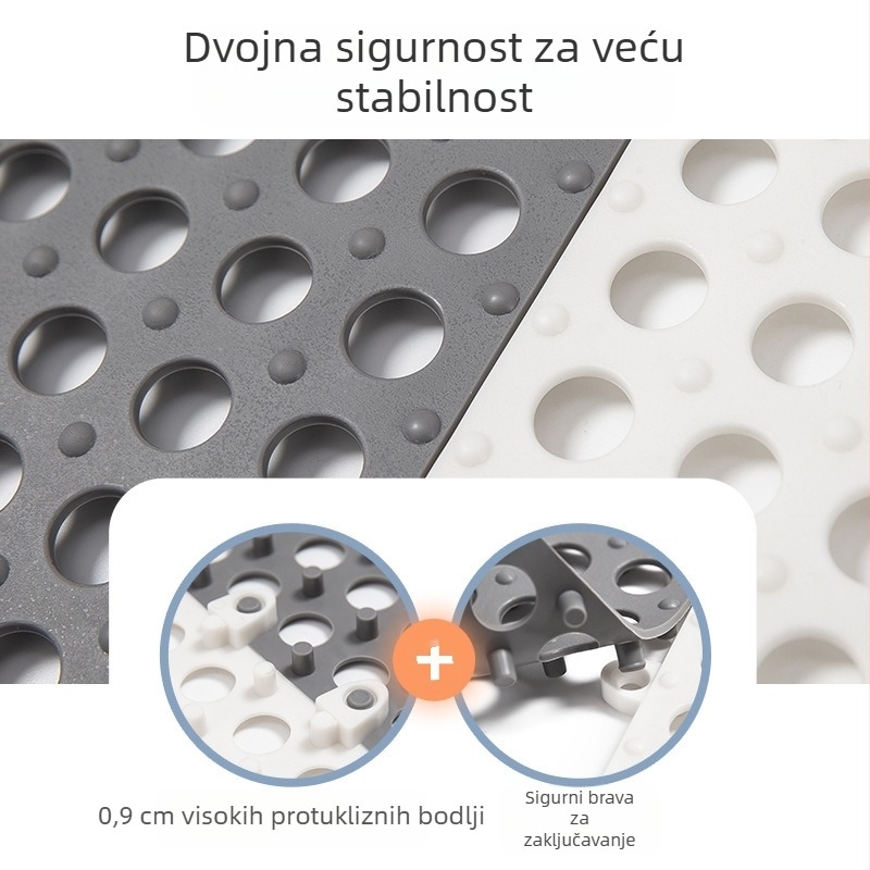 Veleprodaja zadebljane prostirke za pod u kuhinji, kupaonice, hidrofobne prostirke za pod, šuplje vodootporne prostirke za pod