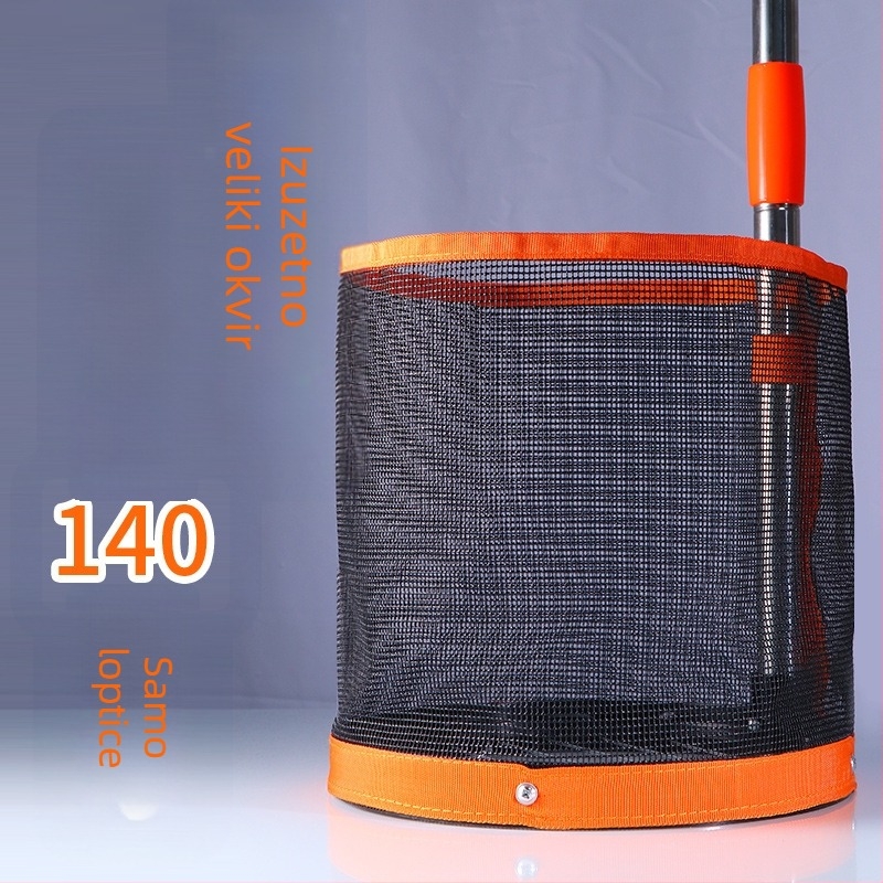 Izravna opskrba tvornice Cilindrični Huisheng berač loptica za stolni tenis Profesionalni berač loptica Velikog kapaciteta za stolni tenis s više loptica za trening