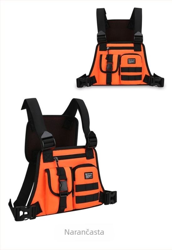 Muška jarka boja, jednostavna lagana torba za prsa, torba za mobitel, modni sportski stil, europski i američki trendi, muška torba, prekogranična muška torba