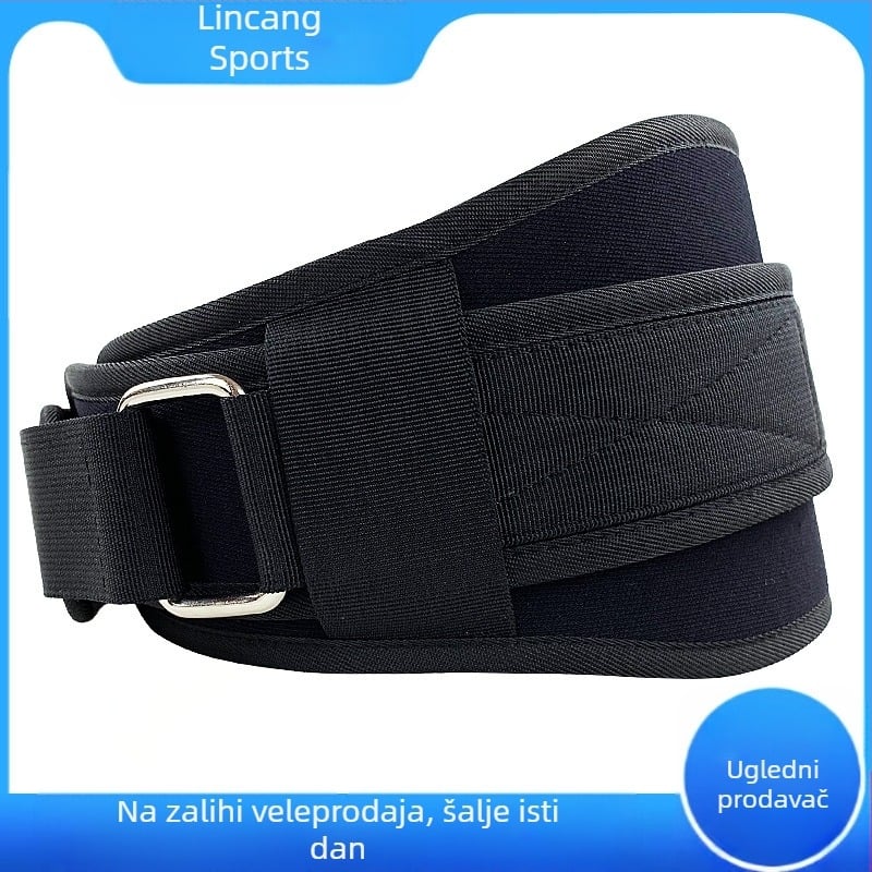 Eva Sports Belt Fitness Squat Mrtvo dizanje Trbušni pojas Dizanje utega Pojas za potporu struka Trening Muška teretana