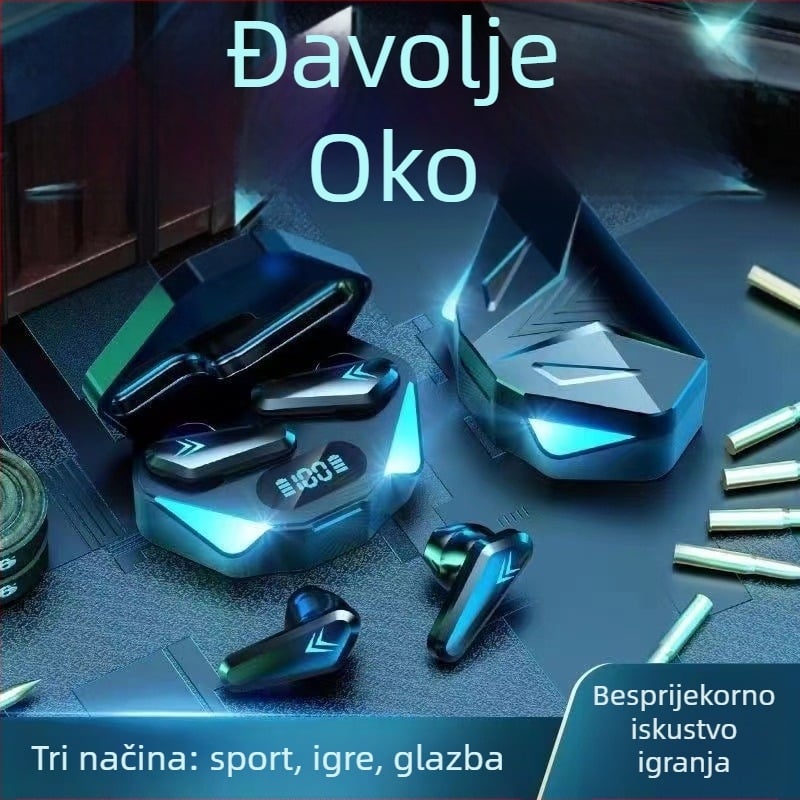 P36 Igraće slušalice E-sport slušalice s malim kašnjenjem i dugom izdržljivošću, TWS Actions X15 Bluetooth slušalice za e-sport