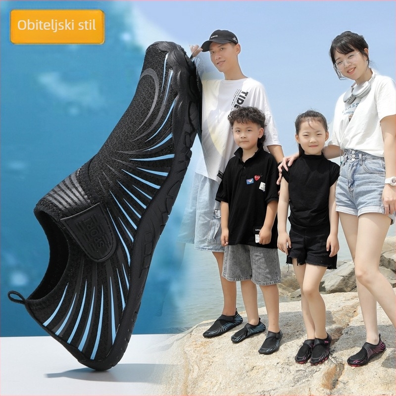 Cipele za praćenje roditelja i djeteta, muške i ženske cipele za gaženje, neklizajuće, mekano dno, prozračne dječje cipele za plivanje za dječake i djevojčice