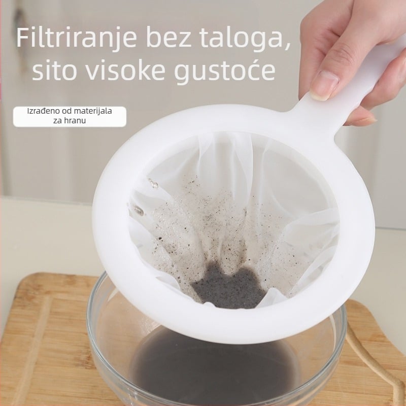 Kućni filter za sojino mlijeko, filter za ostatke soka, sito, ultra fino cjedilo, ručni cjedilo za kinesku medicinu