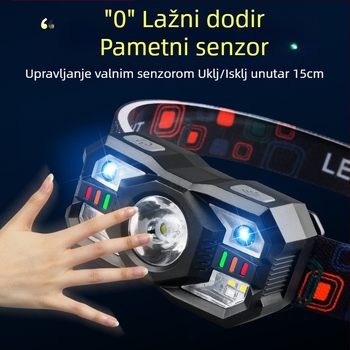 U ime eksplozije snažnog svjetla, inteligentne indukcijske višenamjenske vanjske noćne svjetiljke za ribolov dugog dometa, prijenosne punjive radne rudarske svjetiljke