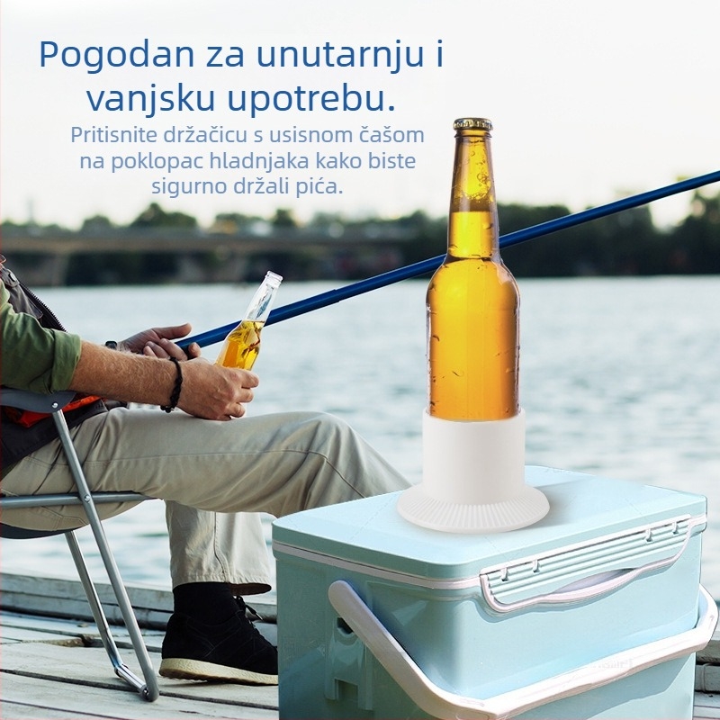 Držač za čaše za kampere, pribor za brodove, jahte, ribolov, prostor za brodove, držač za gumene vakuumske čaše za automobil, držač za čaše za vodu