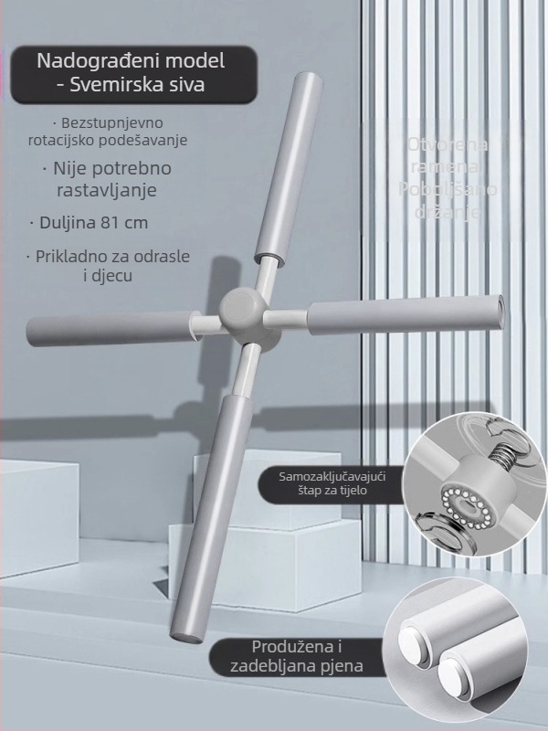 Joga štap za tijelo Otvorena ramena Otvorena leđa Artifakt Oblik tijela Stojeće držanje Grbava kralježnica Korekcija križa Ljepota Leđa Štap za trening