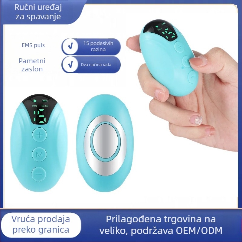 Prekogranični ručni instrument za spavanje, inteligentna mikrostruja, 15 jaja za duboki san, ublažava stres i pomaže u spavanju.