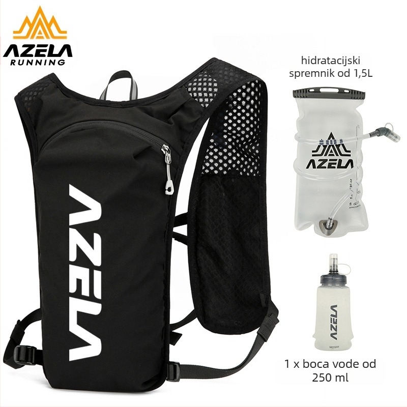 Azera Outdoor Sports Cross-country planinarski ruksak 5L brzosušeći maratonski planinarski ruksak prozračna torba za jahanje