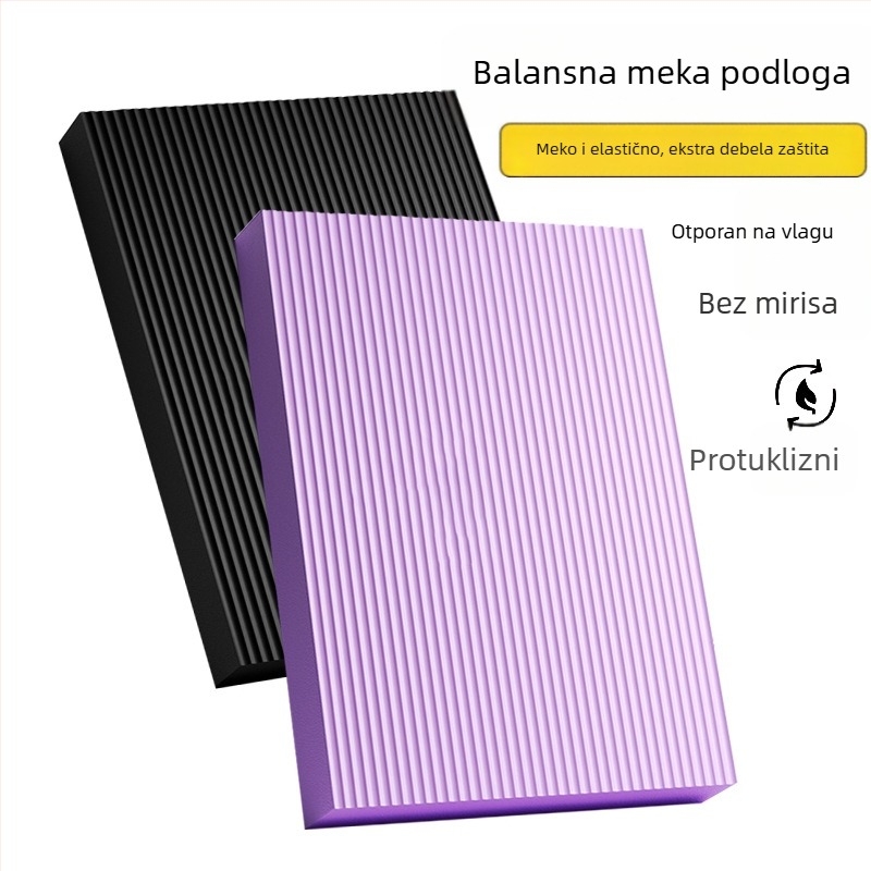 Prostirka za klečanje za jogu, fitness prostirka za ravnotežu, zadebljana zaštitna prostirka za koljeno i laktove, posebna prostirka za klečanje, pomoćna prostirka za vježbanje