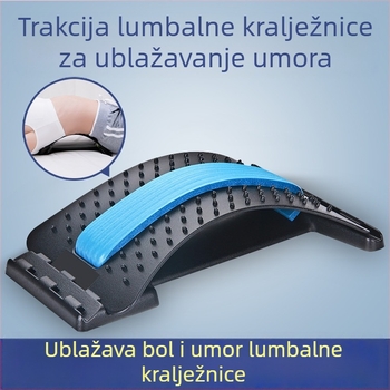 Uređaj za umirivanje lumbalnog dijela tijela, lumbalni masažer, oprema za fitness u zatvorenom prostoru, lumbalna potpora, tvornica istezanja i trakcije