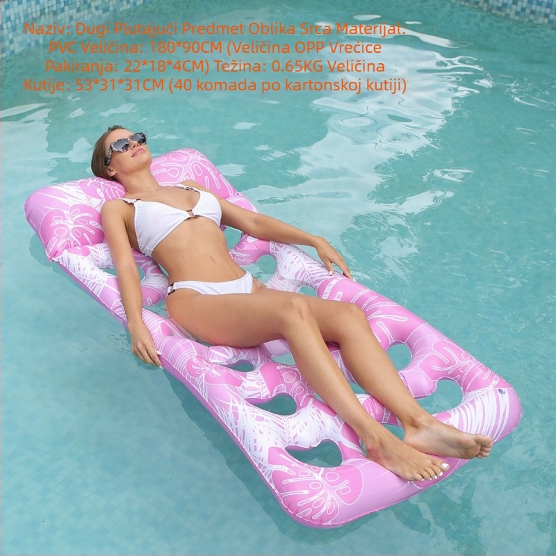 Napuhavanje za odrasle, plutajuća i odvodna viseća ležaljka, plutajući krevet s crtanim životinjama, plutajući nosač s jednorogom, prsten za plivanje za odrasle