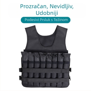 Prsluk s utezima Iron Sand Sandsuit Vest Oprema za trening Fitness Trčanje Sport Nevidljivo podesivo odijelo za pijesak AliExpress