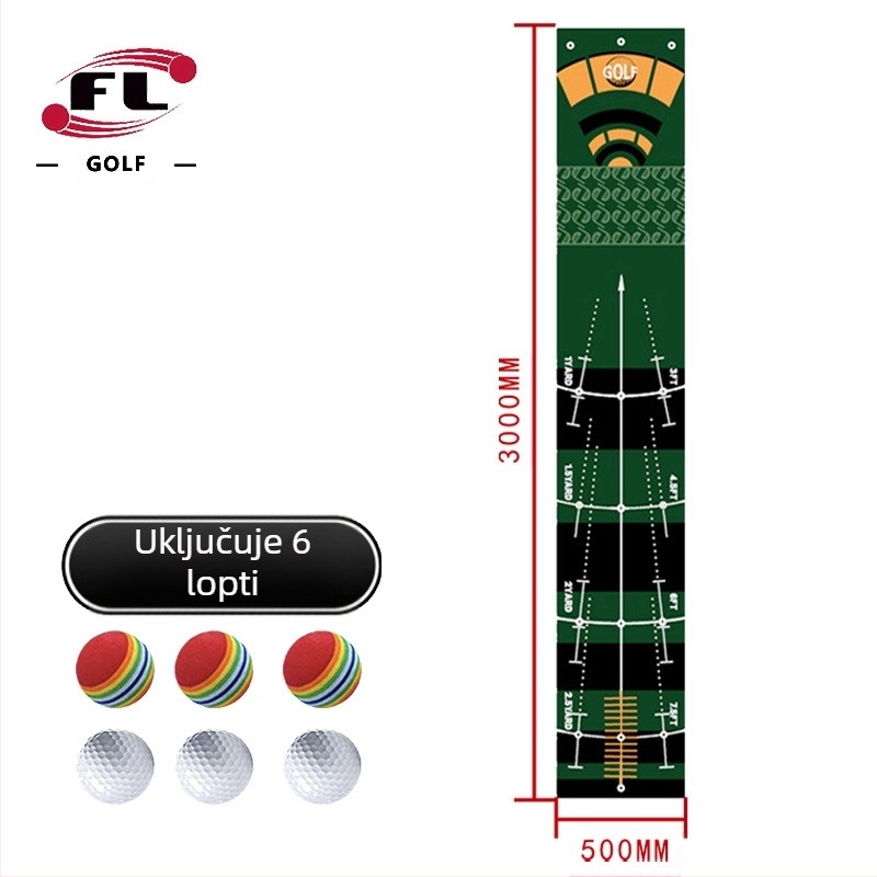 Izravna prodaja iz tvornice, unutarnji golf, sprava za vježbanje stavljanja, podloga za vježbanje udaranja, set podloga za golf