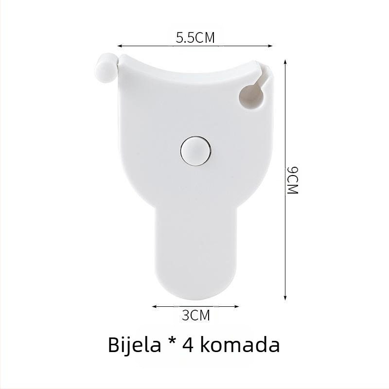 Prekogranično mjerenje mekog ravnala s tri opsega, automatsko mjerenje fitnessa, ravnalo za opseg tijela, ravnalo za mjerenje opsega struka, opsega nogu, mjerna traka za kućanstvo, mjerna traka