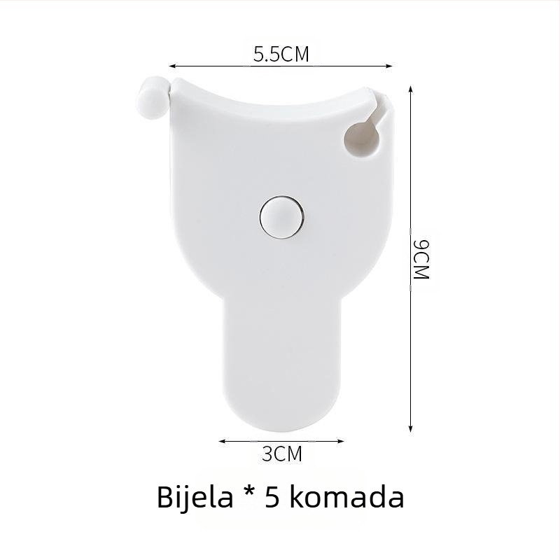 Prekogranično mjerenje mekog ravnala s tri opsega, automatsko mjerenje fitnessa, ravnalo za opseg tijela, ravnalo za mjerenje opsega struka, opsega nogu, mjerna traka za kućanstvo, mjerna traka