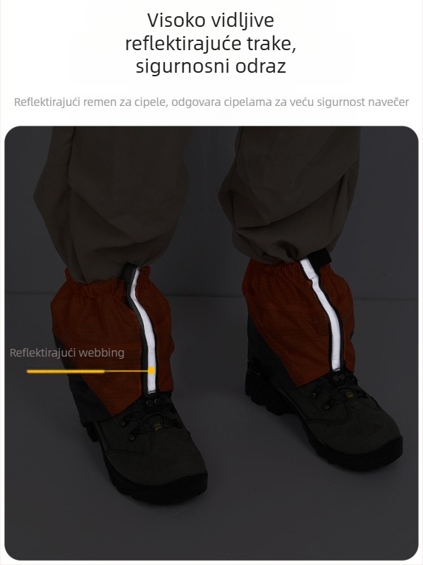 Navlake za stopala za planinarenje, plaža Dunhuang, dječja oprema za trčanje na otvorenom, muške i ženske prozračne navlake za snijeg otporne na habanje