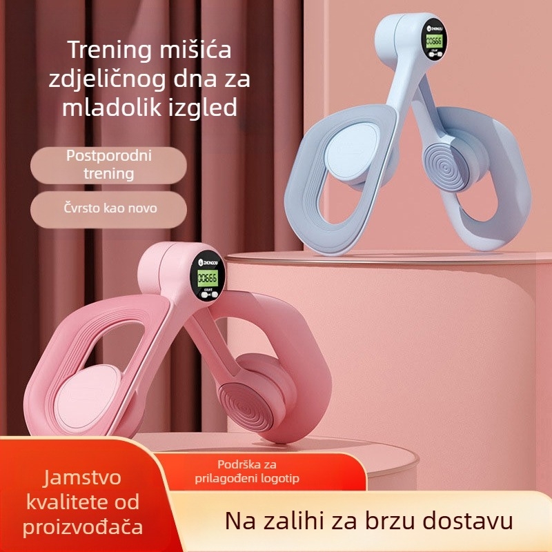 Trener za mišiće zdjeličnog dna, stezaljka za noge za kućne potrebe, Kegelove vježbe za zdjelicu nakon poroda, fitness za unutarnju stranu bedara, lijepe noge
