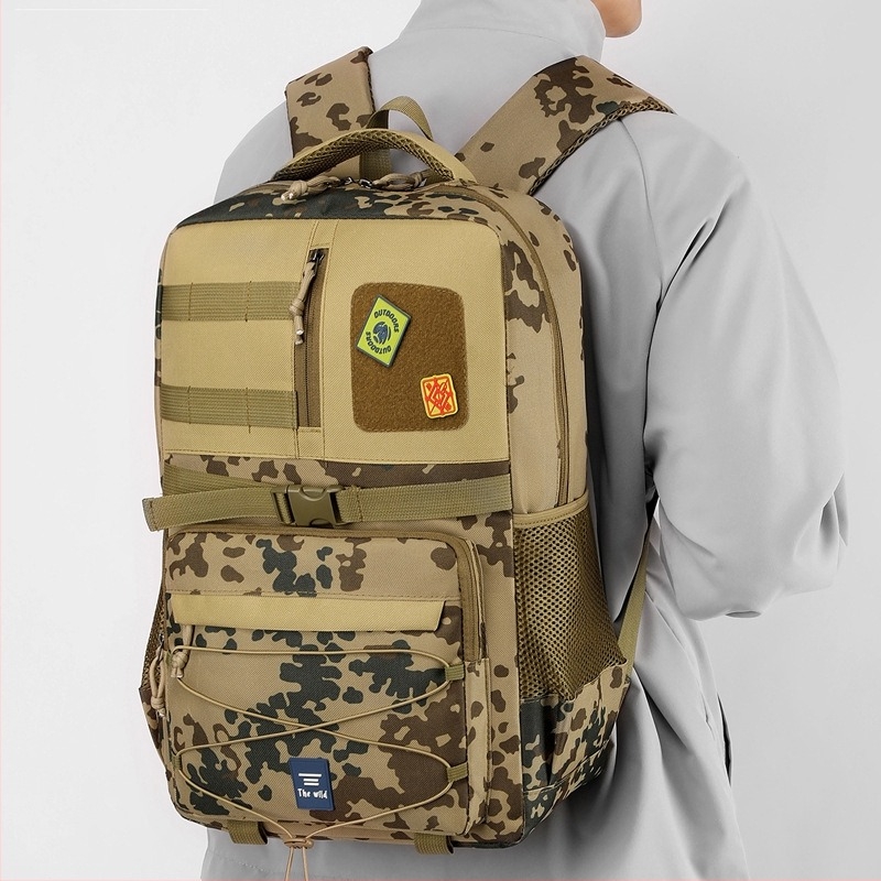 Prekogranična torba za planinarenje na otvorenom, otporna na habanje, višenamjenski kamuflažni ruksak velikog kapaciteta, ruksak za poslovna putovanja