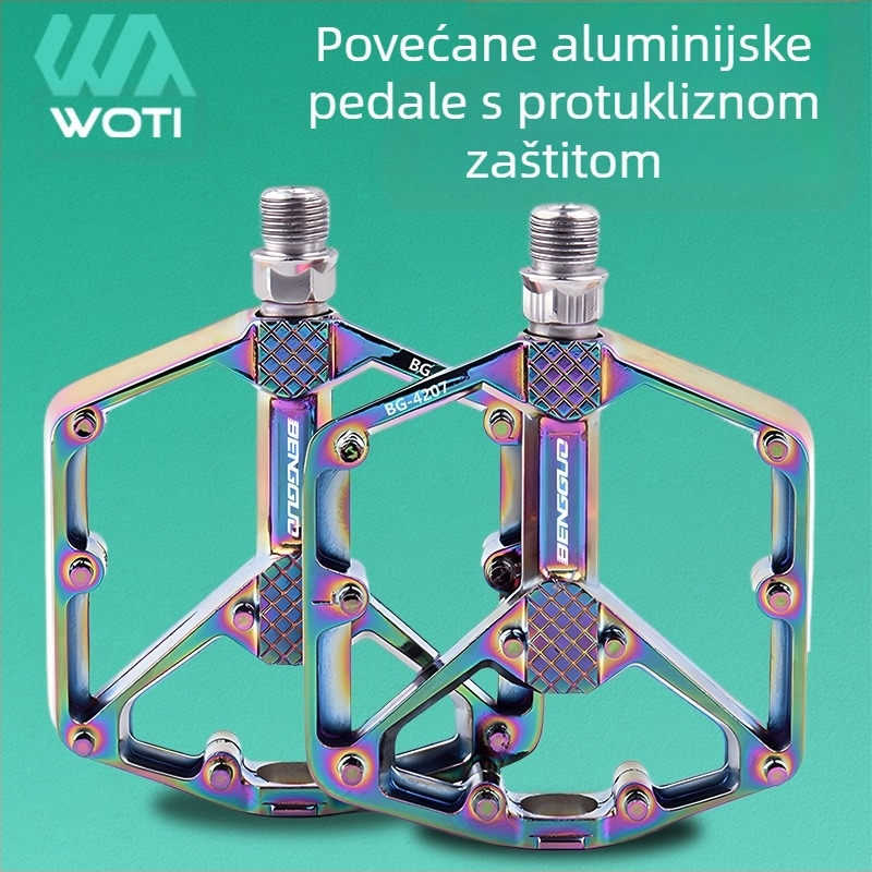 Pedala za bicikl, cestovna, planinska, aluminijska legura, lijevanje pod tlakom, dvostruka DU Peilin pedala, prekogranična oprema za vožnju na otvorenom