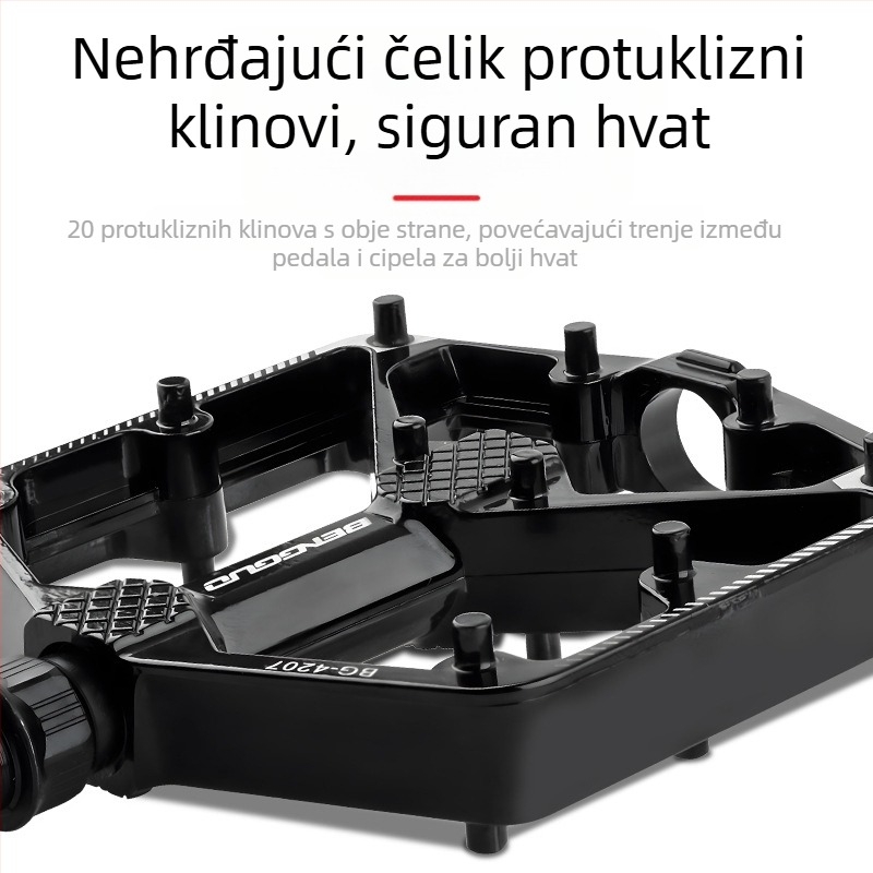 Pedala za bicikl, cestovna, planinska, aluminijska legura, lijevanje pod tlakom, dvostruka DU Peilin pedala, prekogranična oprema za vožnju na otvorenom