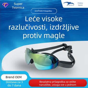 Obo prekogranične naočale za odrasle veleprodaja HD vodootporne naočale za plivanje protiv zamagljivanja galvanizirane šarene naočale za ronjenje