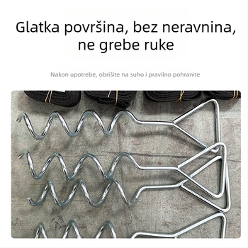 Ekskluzivna prekogranična opskrba od proizvođača: spiralni čavli za podlogu, čavli za podlogu za trampolin, čavli za podlogu za kampiranje, pričvršćivači čavli za podlogu za šatore, kampiranje