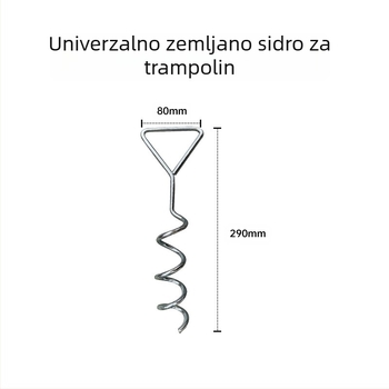 Ekskluzivna prekogranična opskrba od proizvođača: spiralni čavli za podlogu, čavli za podlogu za trampolin, čavli za podlogu za kampiranje, pričvršćivači čavli za podlogu za šatore, kampiranje