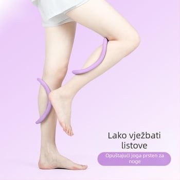 Prsten za jogu s otvorenim ramenima i leđima, prsten za istezanje i opuštanje u fitnessu, pilates TPR prsten za istezanje meke fascije, prsten za fitness